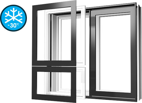 Fenêtre testé à -30 °C